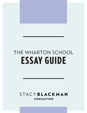 wharton essays stacy blackman